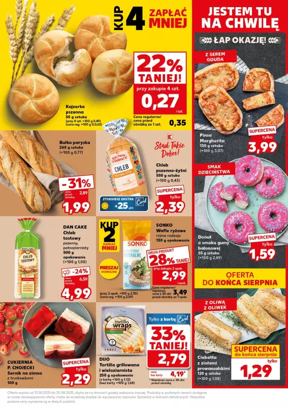 Kaufland - gazetka promocyjna Oferta Kaufland - SUPER SOBOTA od soboty 16.08 do soboty 16.08 - strona 15