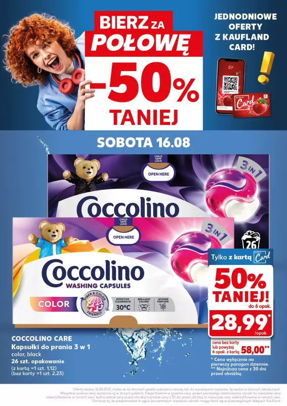 Kaufland - gazetka promocyjna Oferta Kaufland - SUPER SOBOTA od soboty 16.08 do soboty 16.08 - strona 28