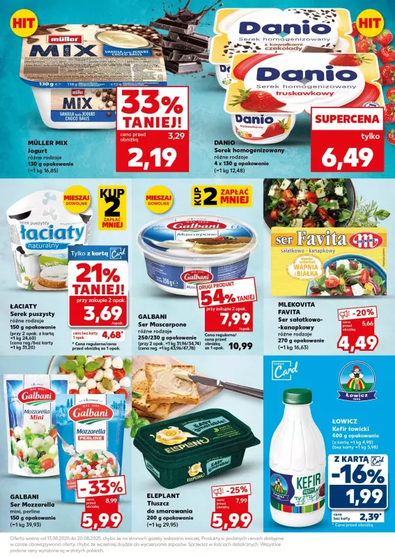 Kaufland - gazetka promocyjna Oferta Kaufland - SUPER SOBOTA od soboty 16.08 do soboty 16.08 - strona 19