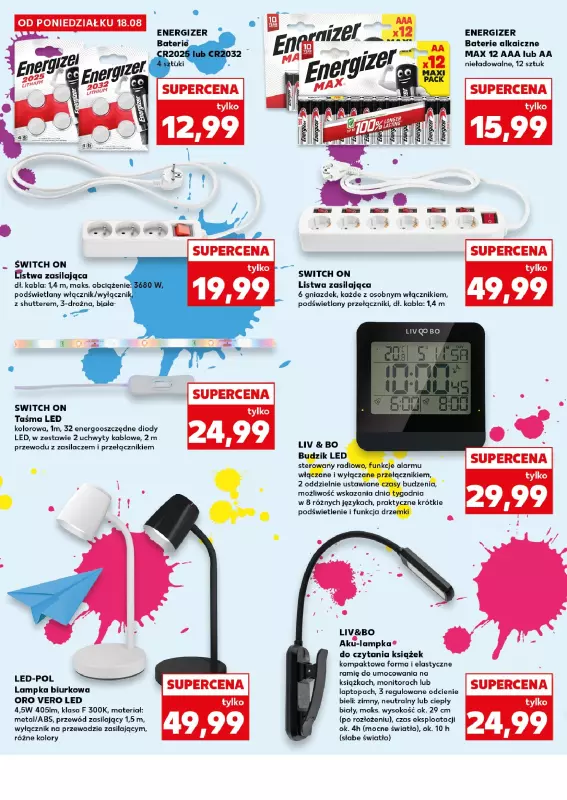 Kaufland - gazetka promocyjna Oferta Kaufland - Do szkoły od poniedziałku 18.08 do soboty 23.08 - strona 44