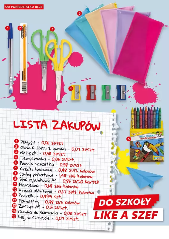 Kaufland - gazetka promocyjna Oferta Kaufland - Do szkoły od poniedziałku 18.08 do soboty 23.08 - strona 2
