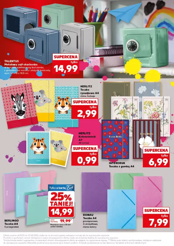 Kaufland - gazetka promocyjna Oferta Kaufland - Do szkoły od poniedziałku 18.08 do soboty 23.08 - strona 33