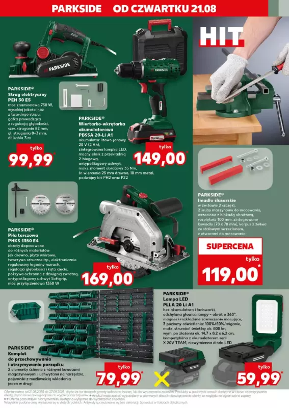 Kaufland - gazetka promocyjna Oferta Kaufland - Non Food od czwartku 21.08 do środy 27.08 - strona 5