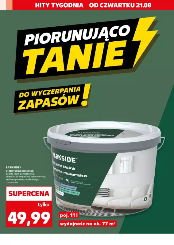 Kaufland - gazetka promocyjna Oferta Kaufland - Non Food od czwartku 21.08 do środy 27.08 - strona 2