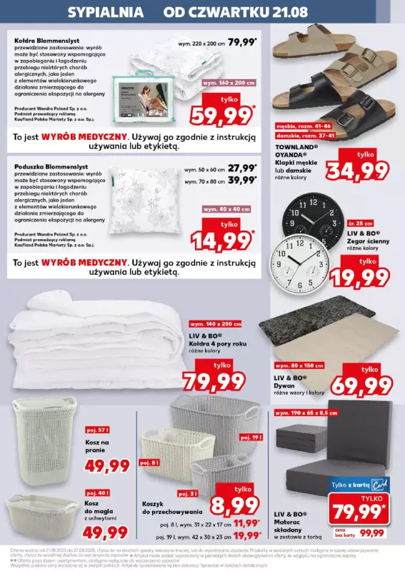 Kaufland - gazetka promocyjna Oferta Kaufland - Non Food od czwartku 21.08 do środy 27.08 - strona 11