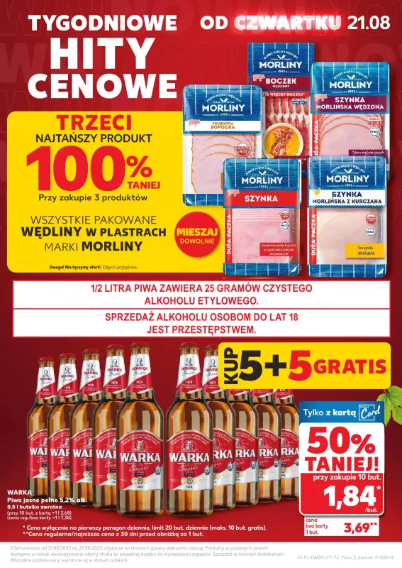 Kaufland - gazetka promocyjna Oferta Kaufland od czwartku 21.08 do środy 27.08 - strona 3