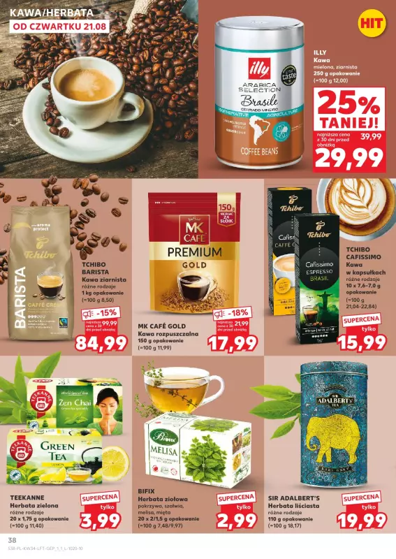 Kaufland - gazetka promocyjna Oferta Kaufland od czwartku 21.08 do środy 27.08 - strona 38