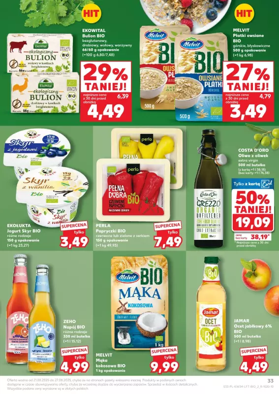 Kaufland - gazetka promocyjna Oferta Kaufland od czwartku 21.08 do środy 27.08 - strona 33