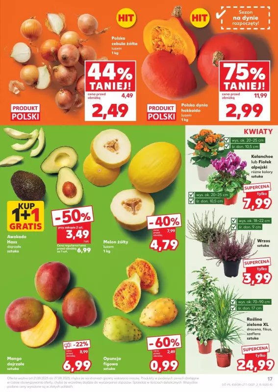 Kaufland - gazetka promocyjna Oferta Kaufland od czwartku 21.08 do środy 27.08 - strona 17