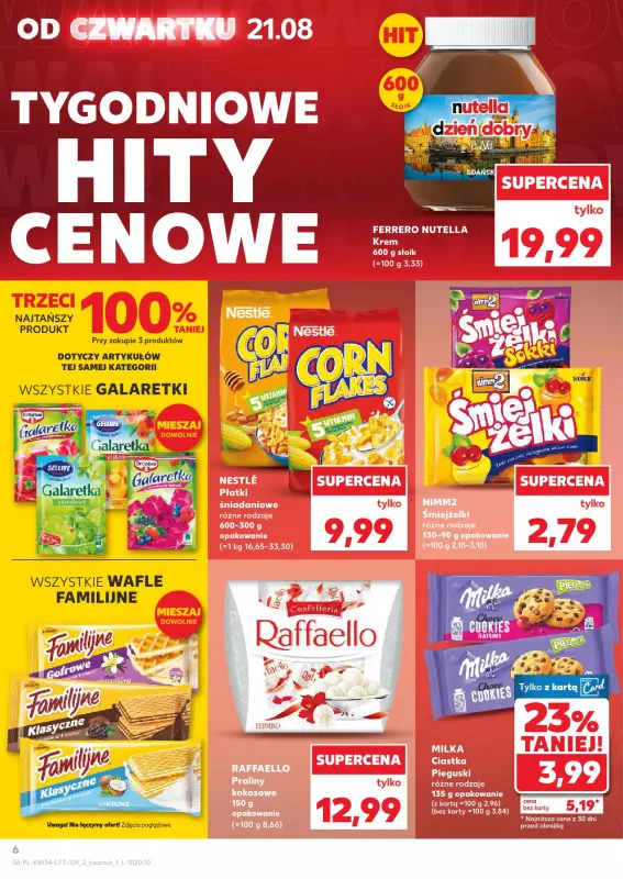 Kaufland - gazetka promocyjna Oferta Kaufland od czwartku 21.08 do środy 27.08 - strona 6