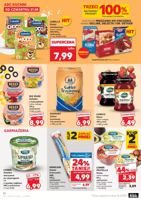 Kaufland - gazetka promocyjna Oferta Kaufland od czwartku 21.08 do środy 27.08 - strona 36