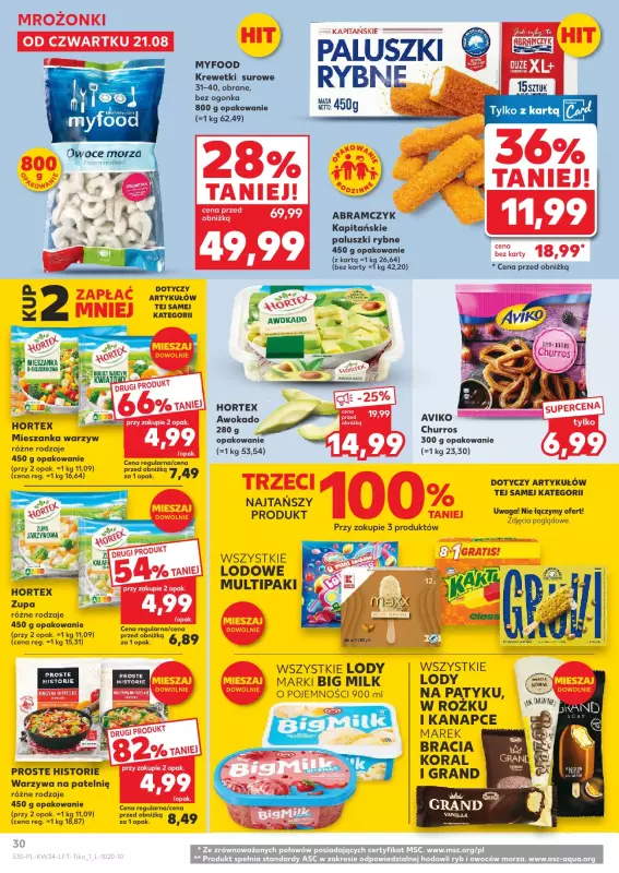 Kaufland - gazetka promocyjna Oferta Kaufland od czwartku 21.08 do środy 27.08 - strona 30