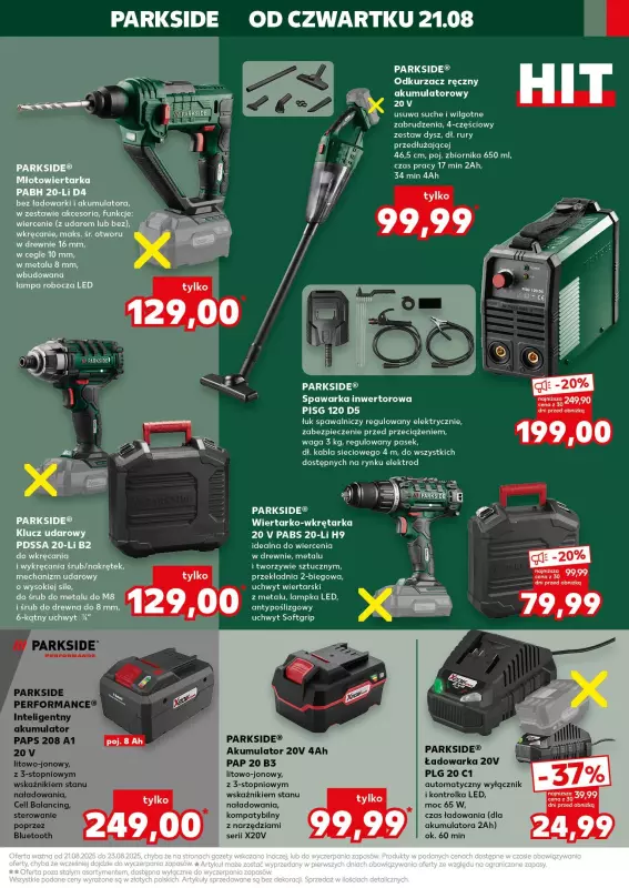 Kaufland - gazetka promocyjna Oferta Kaufland - Non Food od czwartku 21.08 do środy 27.08 - strona 9