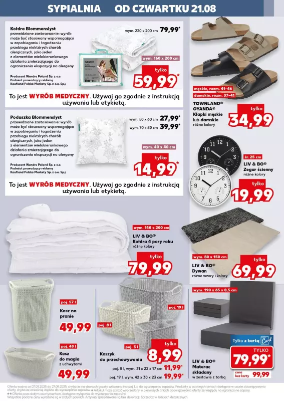Kaufland - gazetka promocyjna Oferta Kaufland - Non Food od czwartku 21.08 do środy 27.08 - strona 13