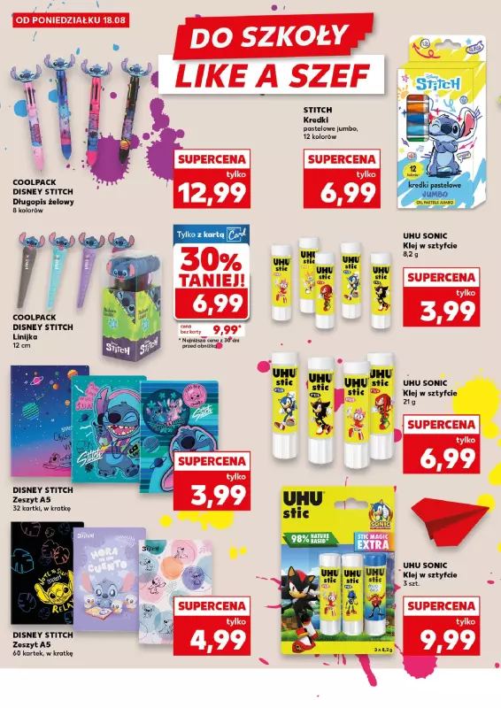 Kaufland - gazetka promocyjna Oferta Kaufland - Do szkoły od poniedziałku 18.08 do soboty 23.08 - strona 30