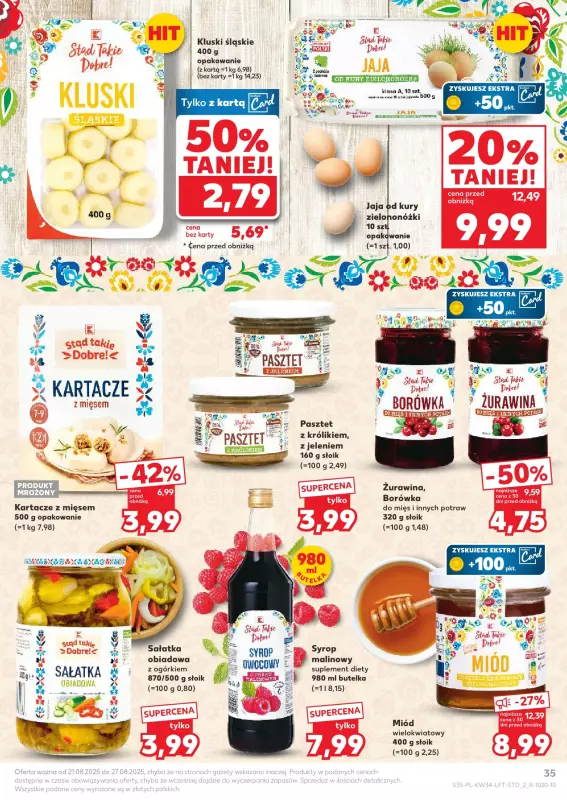 Kaufland - gazetka promocyjna Oferta Kaufland od czwartku 21.08 do środy 27.08 - strona 35