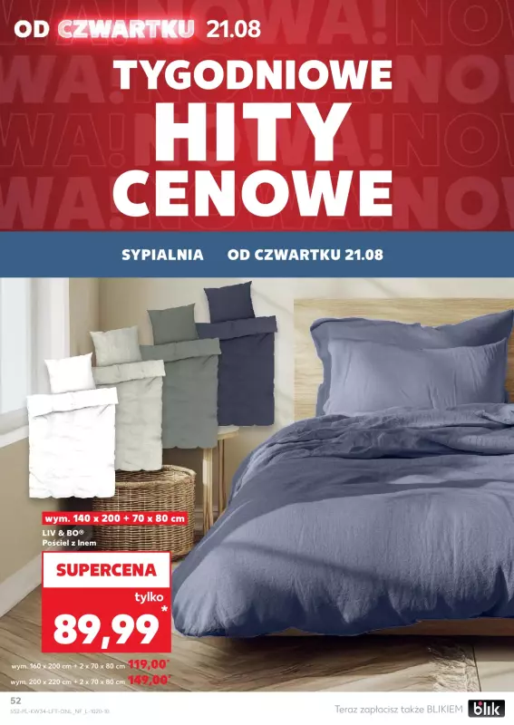 Kaufland - gazetka promocyjna Oferta Kaufland od czwartku 21.08 do środy 27.08 - strona 52