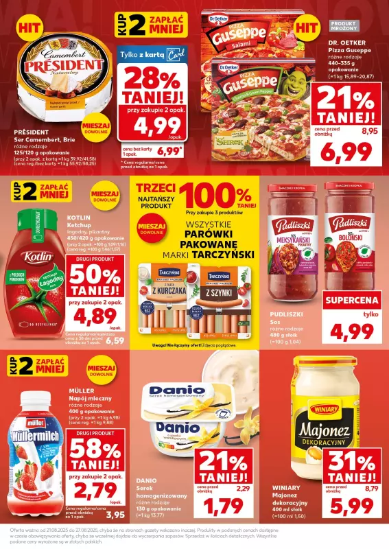 Kaufland - gazetka promocyjna Mocny Start od poniedziałku 25.08 do środy 27.08 - strona 7