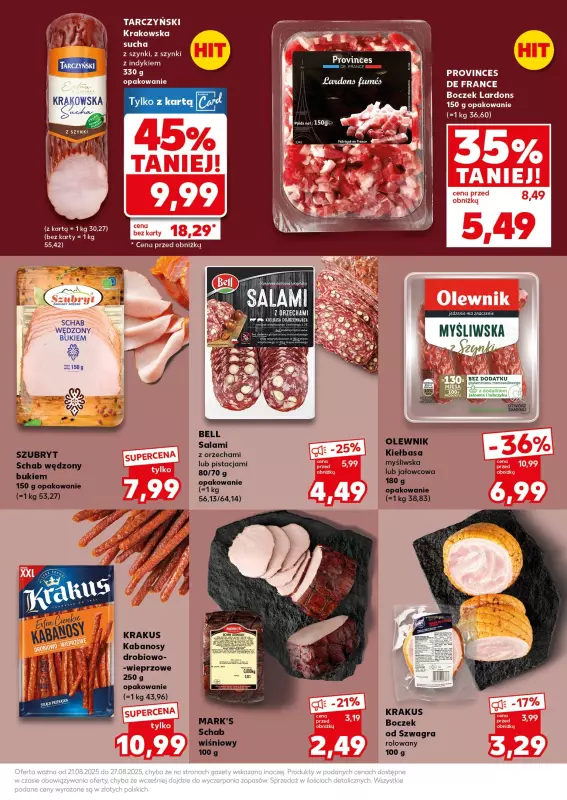 Kaufland - gazetka promocyjna Mocny Start od poniedziałku 25.08 do środy 27.08 - strona 19