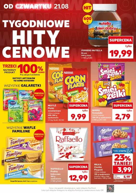 Kaufland - gazetka promocyjna Mocny Start od poniedziałku 25.08 do środy 27.08 - strona 8