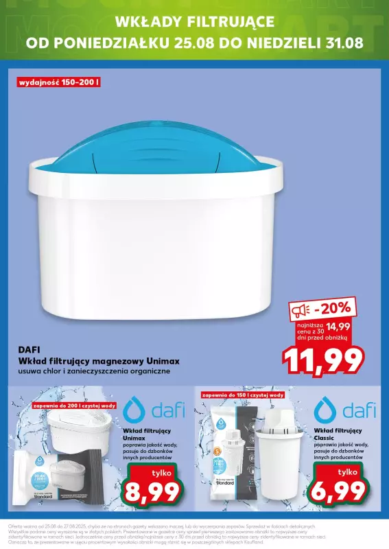 Kaufland - gazetka promocyjna Mocny Start od poniedziałku 25.08 do środy 27.08 - strona 31