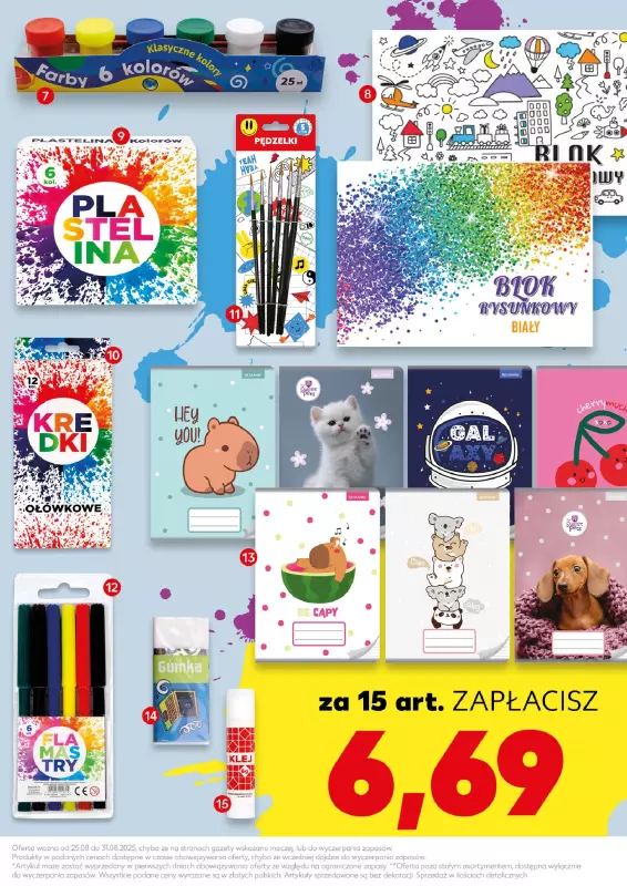 Kaufland - gazetka promocyjna Oferta Kaufland - Do szkoły   - strona 3