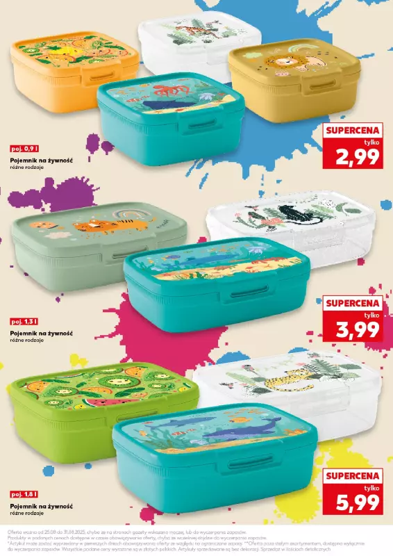 Kaufland - gazetka promocyjna Oferta Kaufland - Do szkoły od poniedziałku 25.08 do niedzieli 31.08 - strona 47
