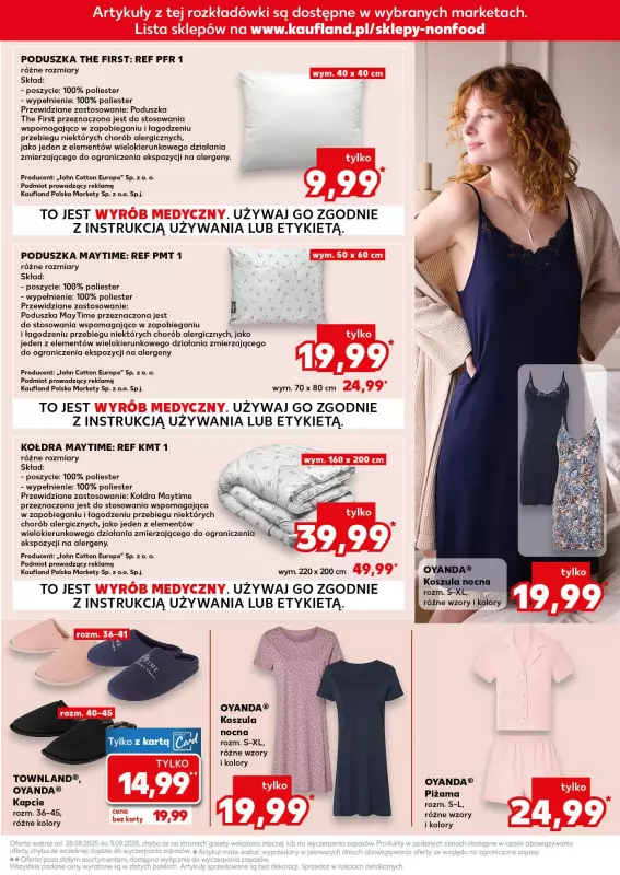 Kaufland - gazetka promocyjna Oferta Kaufland - Non Food od czwartku 28.08 do środy 03.09 - strona 7