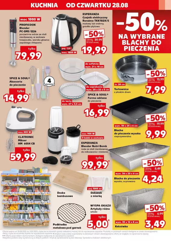 Kaufland - gazetka promocyjna Oferta Kaufland - Non Food od czwartku 28.08 do środy 03.09 - strona 9