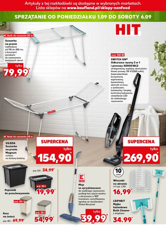 Kaufland - gazetka promocyjna Oferta Kaufland - Non Food od czwartku 28.08 do środy 03.09 - strona 18
