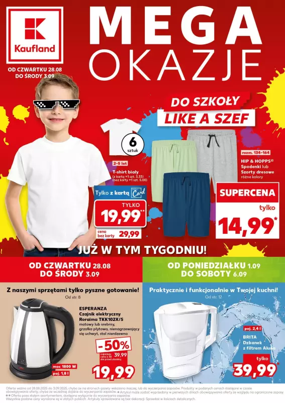 Kaufland - gazetka promocyjna Oferta Kaufland - Non Food od czwartku 28.08 do środy 03.09