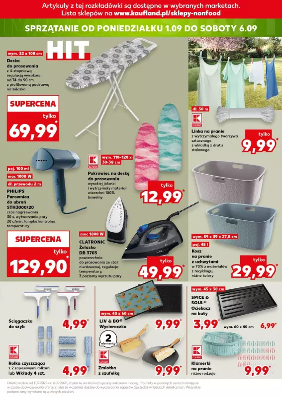 Kaufland - gazetka promocyjna Oferta Kaufland - Non Food od czwartku 28.08 do środy 03.09 - strona 19