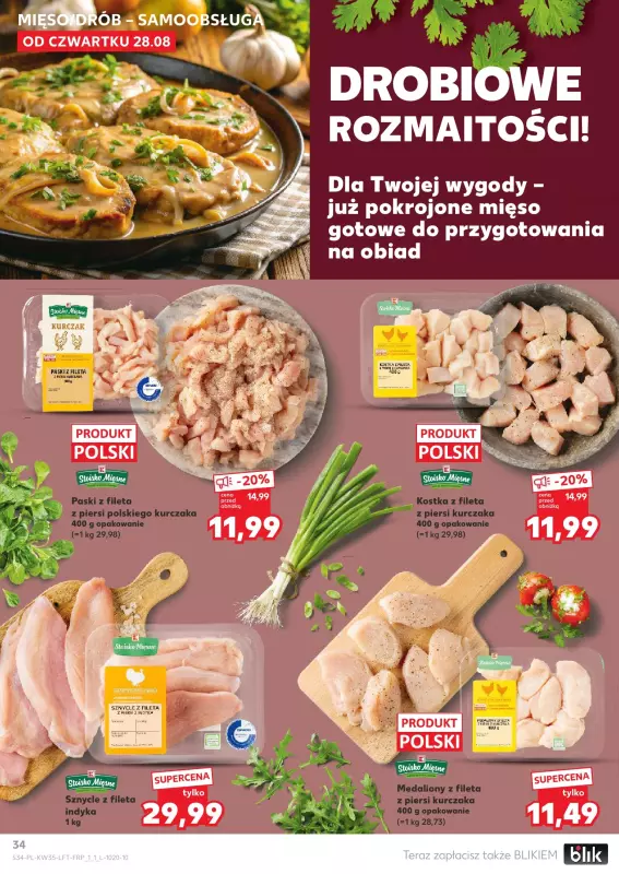 Kaufland - gazetka promocyjna Oferta Kaufland od czwartku 28.08 do środy 03.09 - strona 34