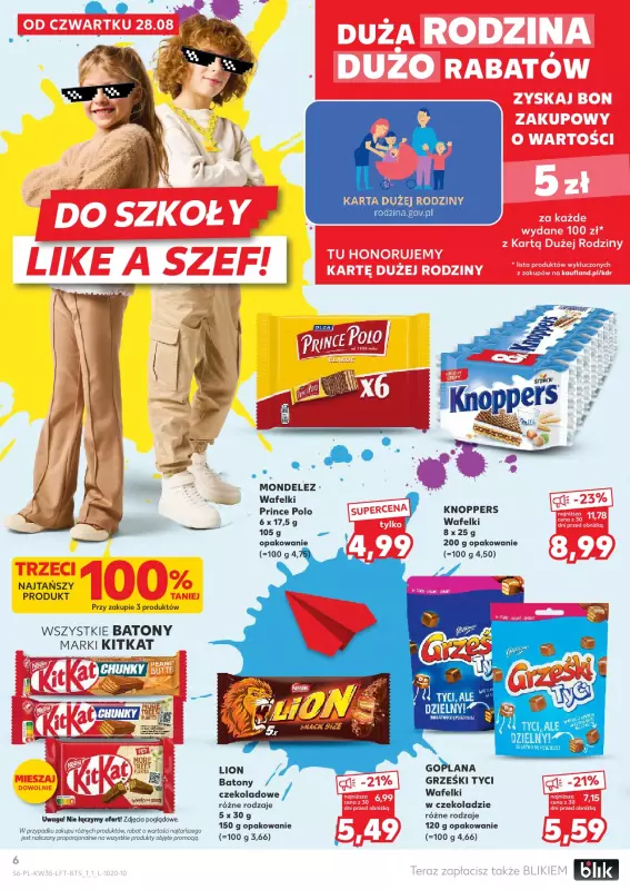 Kaufland - gazetka promocyjna Oferta Kaufland od czwartku 28.08 do środy 03.09 - strona 6