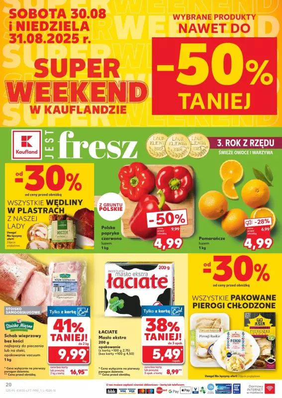 Kaufland - gazetka promocyjna Oferta Kaufland od czwartku 28.08 do środy 03.09 - strona 20