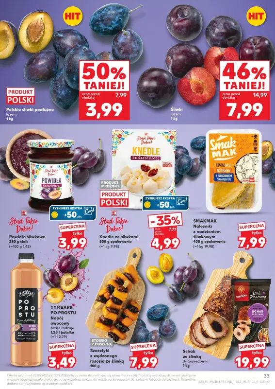 Kaufland - gazetka promocyjna Oferta Kaufland od czwartku 28.08 do środy 03.09 - strona 33