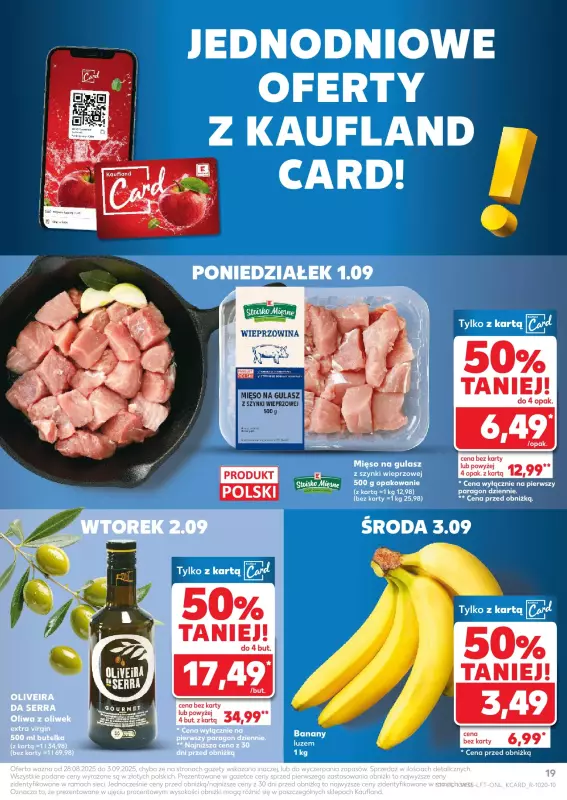 Kaufland - gazetka promocyjna Oferta Kaufland od czwartku 28.08 do środy 03.09 - strona 19