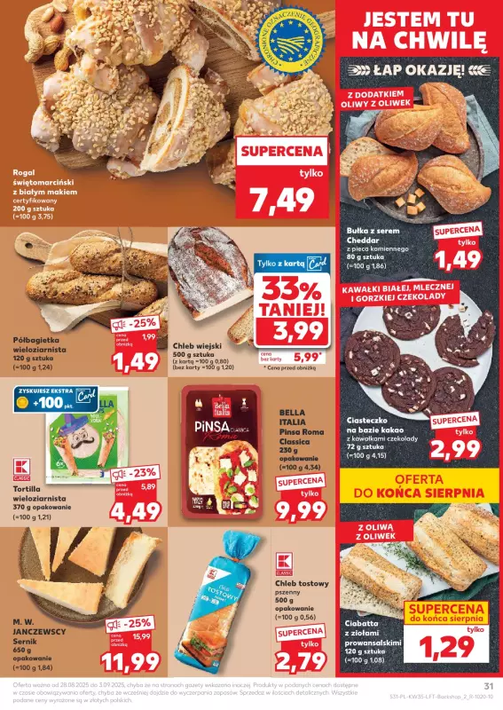 Kaufland - gazetka promocyjna Oferta Kaufland od czwartku 28.08 do środy 03.09 - strona 31