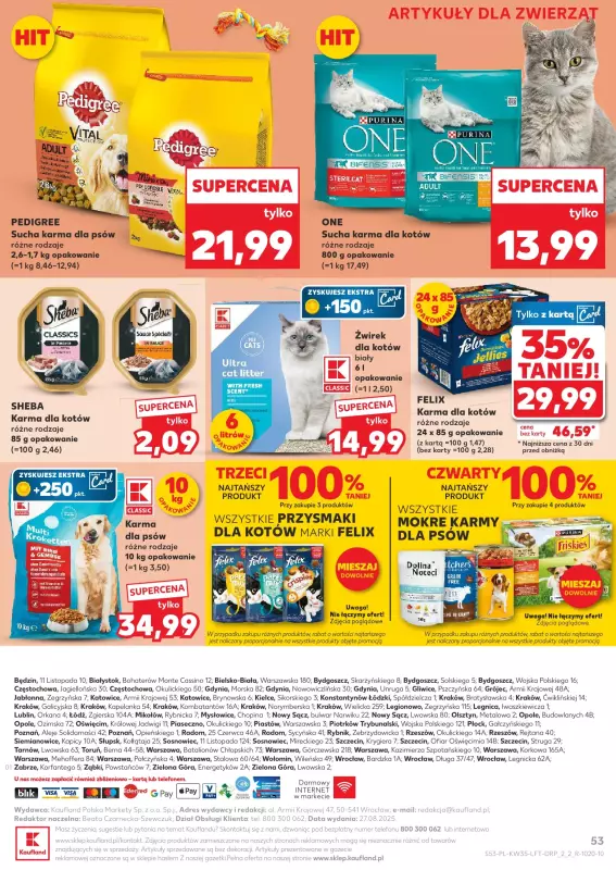 Kaufland - gazetka promocyjna Oferta Kaufland od czwartku 28.08 do środy 03.09 - strona 53