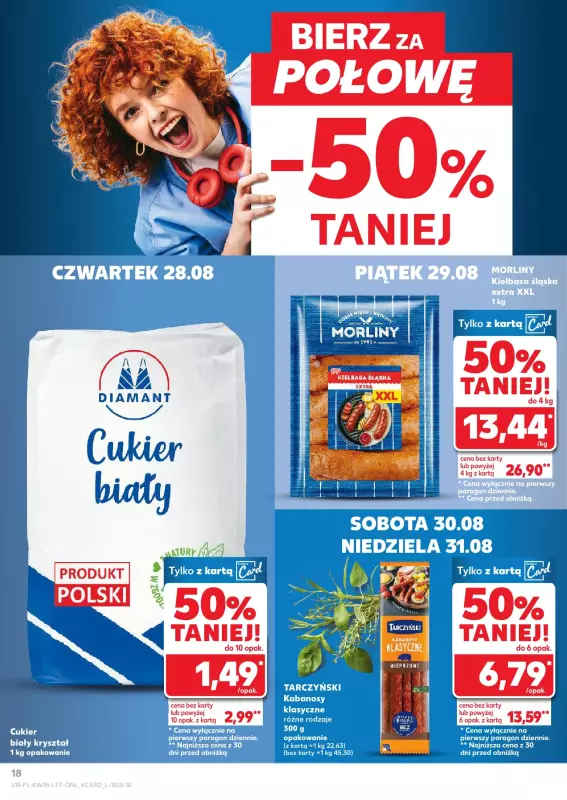 Kaufland - gazetka promocyjna Oferta Kaufland od czwartku 28.08 do środy 03.09 - strona 18