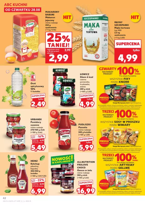 Kaufland - gazetka promocyjna Oferta Kaufland od czwartku 28.08 do środy 03.09 - strona 42