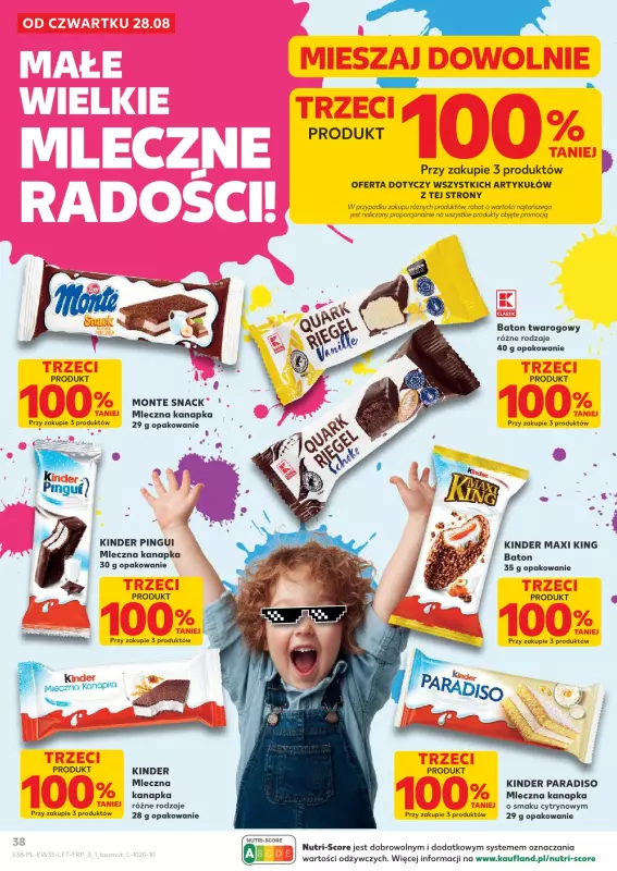 Kaufland - gazetka promocyjna Oferta Kaufland od czwartku 28.08 do środy 03.09 - strona 38