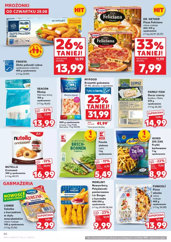 Kaufland - gazetka promocyjna Oferta Kaufland od czwartku 28.08 do środy 03.09 - strona 40