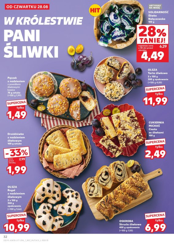 Kaufland - gazetka promocyjna Oferta Kaufland od czwartku 28.08 do środy 03.09 - strona 32