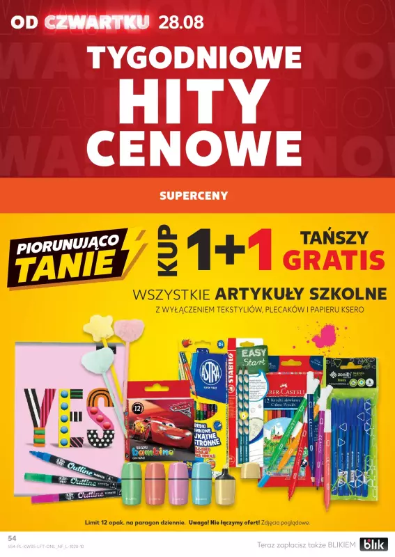 Kaufland - gazetka promocyjna Oferta Kaufland od czwartku 28.08 do środy 03.09 - strona 54