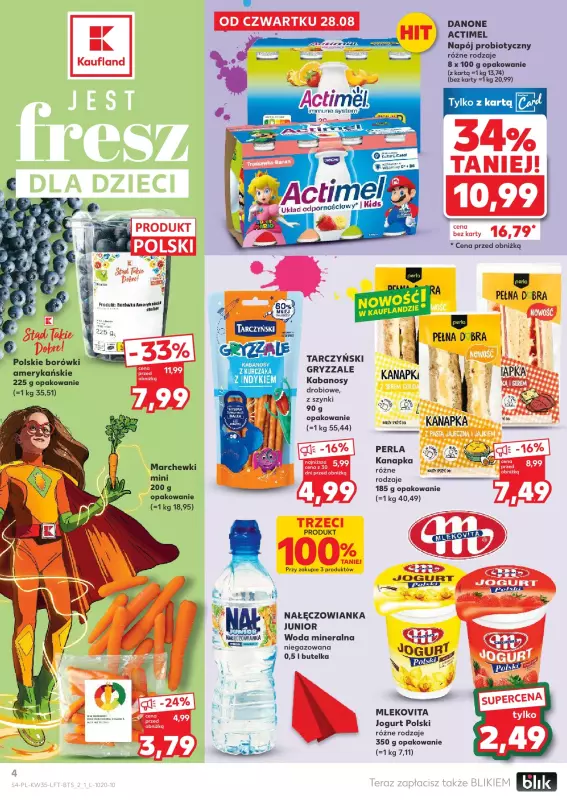 Kaufland - gazetka promocyjna Oferta Kaufland od czwartku 28.08 do środy 03.09 - strona 4