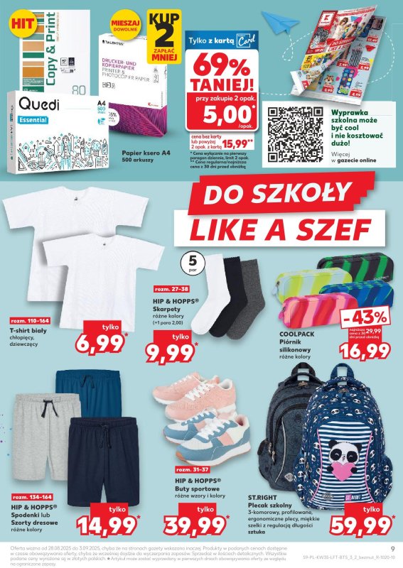 Kaufland - gazetka promocyjna Oferta Kaufland od czwartku 28.08 do środy 03.09 - strona 9