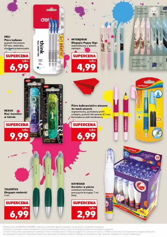 Kaufland - gazetka promocyjna Oferta Kaufland - Do szkoły od czwartku 28.08 do soboty 06.09 - strona 21