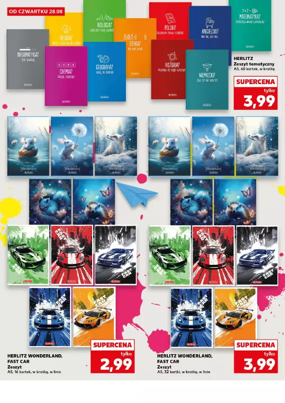 Kaufland - gazetka promocyjna Oferta Kaufland - Do szkoły od czwartku 28.08 do soboty 06.09 - strona 14