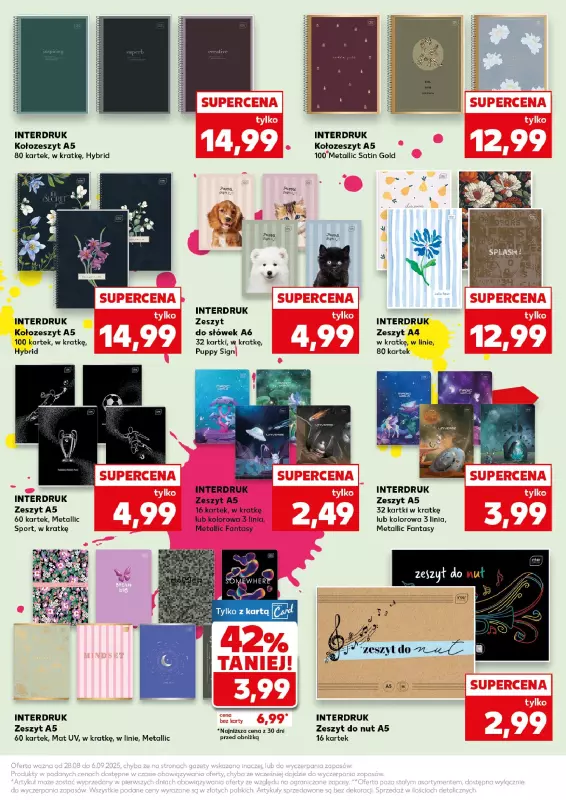 Kaufland - gazetka promocyjna Oferta Kaufland - Do szkoły od czwartku 28.08 do soboty 06.09 - strona 17